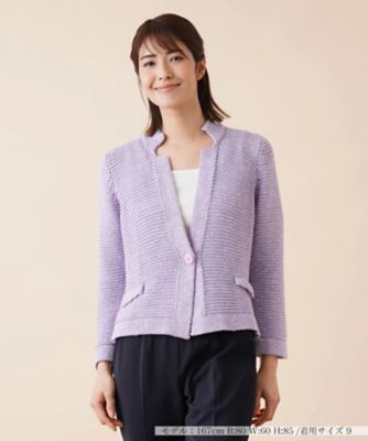 ＜Leilian (Women)＞ショートカーディガン