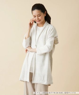 ＜Leilian (Women)＞異素材切替ロングベスト