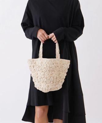 ＜Leilian (Women)＞花ドットモチーフバッグ