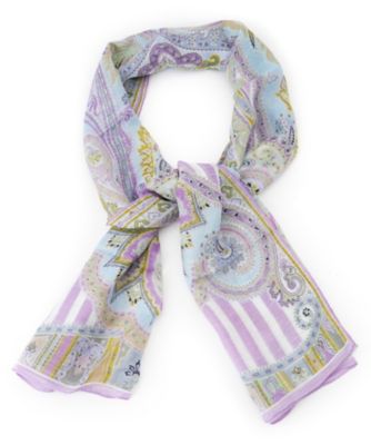＜Leilian (Women)＞モチーフ柄ストール【ＢＩＮＤＡ】
