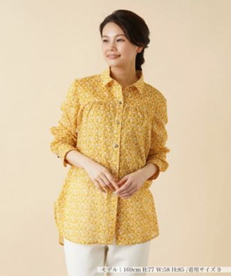 ＜Leilian (Women)＞リバティフラワーブラウス