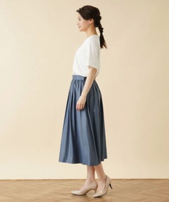 ギャザーフレアスカート【my Perfect wardrobe