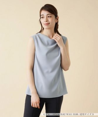 ＜Leilian (Women)＞アシンメトリーネックカットソー