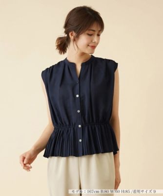 ＜Leilian (Women)＞ノースリーブブラウス