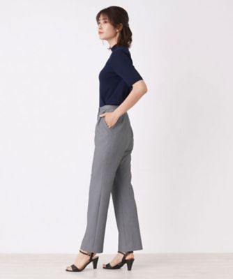 イリアロンタン　パンツスーツ ストレートロングパンツ | Leilian (Women)/レリアン | 三越