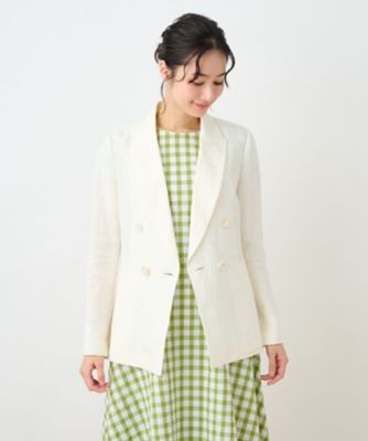 ＜Leilian (Women)＞ダブルブレストジャケット