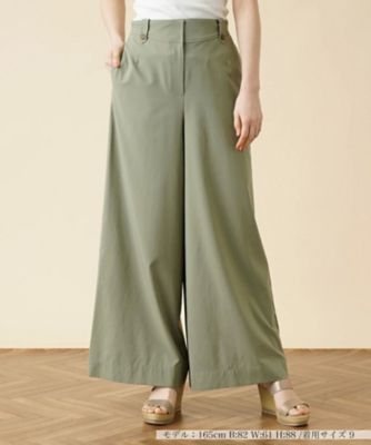 ＜Leilian (Women)＞洗えるワイドパンツ