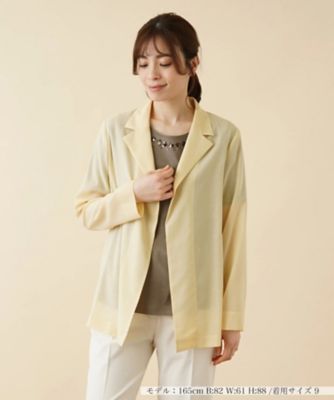 ＜Leilian (Women)＞テーラードジャケット【ＲＯＣＨＡＳ　Ｐｒｅｍｉｅｒｅ】