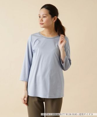 ＜Leilian (Women)＞七分袖カットソー