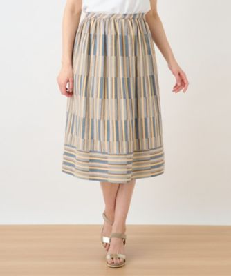 ＜Leilian (Women)＞ジャカードギャザースカート