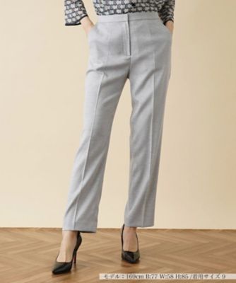 ＜Leilian (Women)＞【キャリアスタイル】テーパードパンツ