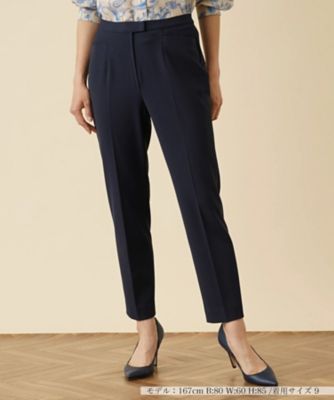 ＜Leilian (Women)＞【店頭人気】ストレッチテーパードパンツ