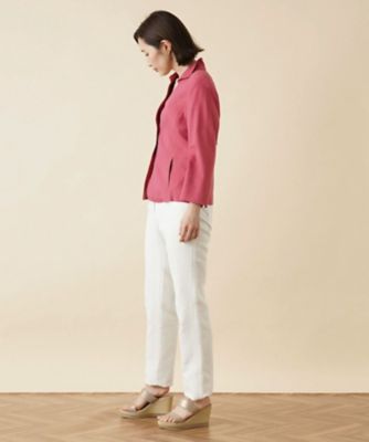 ロシャス ROCHAS ジャケット おしゃれ チェック レリアン 軽やか 未使用 ロシャス ROCHAS ジャケット おしゃれ チェック レリアン 軽やか