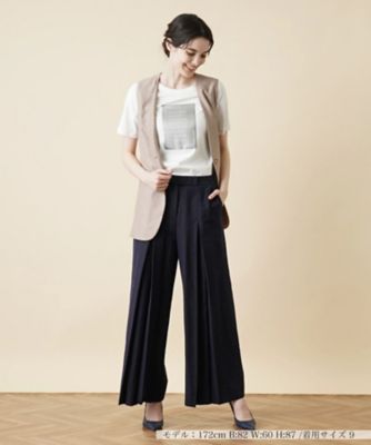 ロングベスト【ＲＯＣＨＡＳ　Ｐｒｅｍｉｅｒｅ】