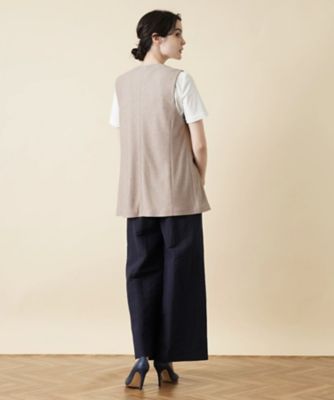 ロングベスト【ＲＯＣＨＡＳ　Ｐｒｅｍｉｅｒｅ】