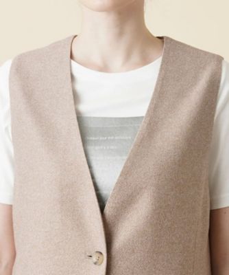 ロングベスト【ＲＯＣＨＡＳ　Ｐｒｅｍｉｅｒｅ】