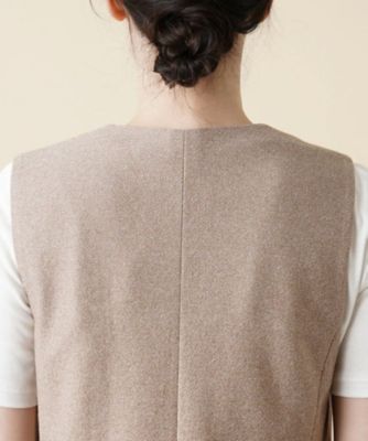 ロングベスト【ＲＯＣＨＡＳ　Ｐｒｅｍｉｅｒｅ】