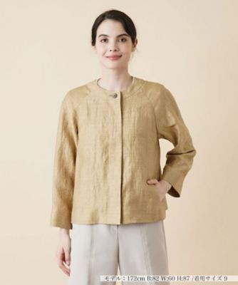 ＜Leilian (Women)＞ノーカラージャケット