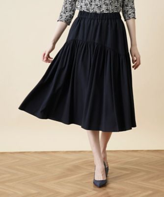 ＜Leilian (Women)＞フレアロングスカート