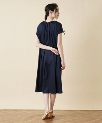 シャーリングギャザーワンピース【Ｌｅｉｌｉａｎ　ＷＨＩＴＥ　ＬＡＢＥＬ】