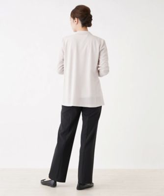 美品！Leilian レリアン　ツイードジャケット　ブルー　L ツイードジャケット【Leilian WHITE LABEL】|レリアン