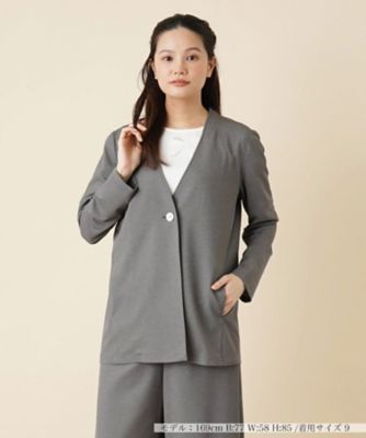＜Leilian (Women)＞ノーカラージャケット
