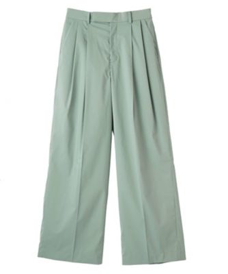 セットアップ対応商品】タックワイドパンツ | Leilian (Women