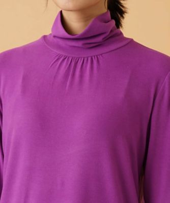 Leilian / レリアン ハイネックカットソー プリントカットソー | Leilian (Women)/レリアン | 三越伊勢丹