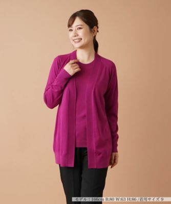 ＜Leilian (Women)＞トッパーカーディガン【ＧＥＭＭＡ】