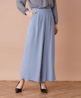 ＜Leilian (Women)＞ワンタックワイドパンツ