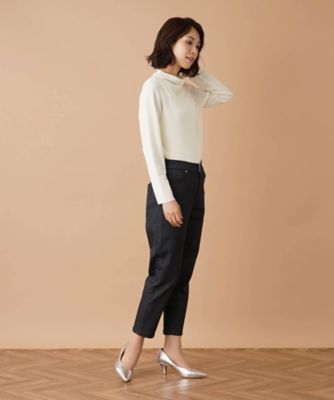 バックシームスリムパンツ【Ｌ　ＪＥＡＮＳ】