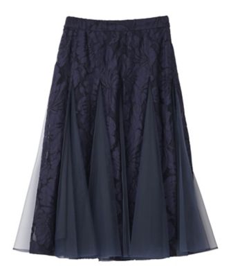 rurumu:　レース　フレア　スカート skt2126x-1.jpg