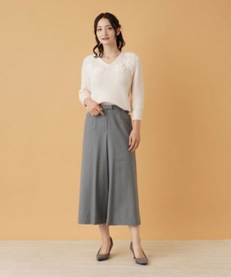 ストレッチワイドパンツ