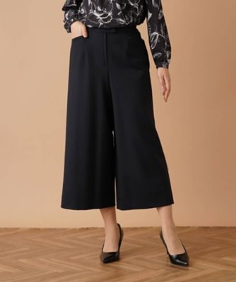 ＜Leilian (Women)＞ストレッチワイドパンツ