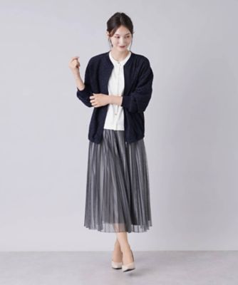 ジップアップレースブルゾン | Leilian (Women)/レリアン | 三越