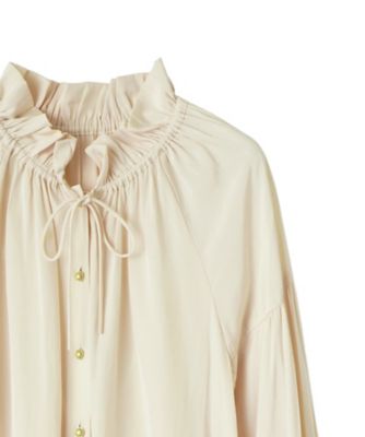 フリルリボンブラウス | Leilian (Women)/レリアン | 三越伊勢丹