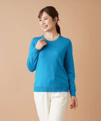 ＜Leilian (Women)＞クルーネックニット