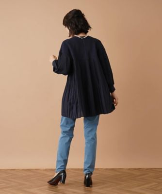 異素材コンビプルオーバー