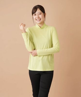ハイネックカットソー