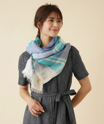 良好 LEILIAN レリアン ストール フューシャピンク カシミヤ100