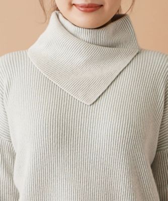 スヌード風タートルネックニット | Leilian (Women)/レリアン