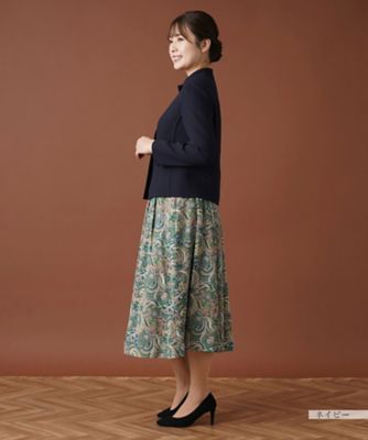 タグ付き Leilian VITTORIA 襟付きニットジャケット スタンドカラーニットジャケット | Leilian (Women)/レリアン