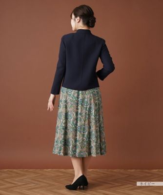 /♪タグ付き美品♪ Leilian スタンドカラー ウール ジャケット スタンドカラーニットジャケット | Leilian (Women)/レリアン