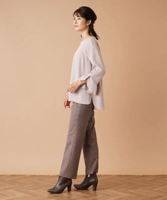 ガンクラブチェックパンツ | Leilian (Women)/レリアン | 三越