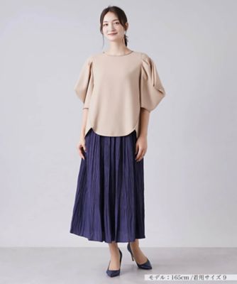 【美品】Leilianブラウス ボリュームスリーブSIZE F ボリュームスリーブブラウス | Leilian (Women)/レリアン | 三越伊勢丹