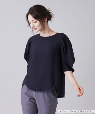 ＜Leilian (Women)＞ボリュームスリーブブラウス