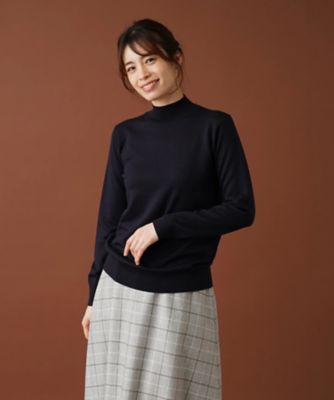 ＜Leilian (Women)＞ハイネックニットプルオーバー