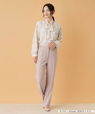 センタープレスパンツ【ＲＯＣＨＡＳ　Ｐｒｅｍｉｅｒｅ】