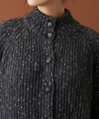 ハイネックニットジャケット【ＬＥ　ＴＲＩＣＯＴ　ＰＥＲＵＧＩＡ】
