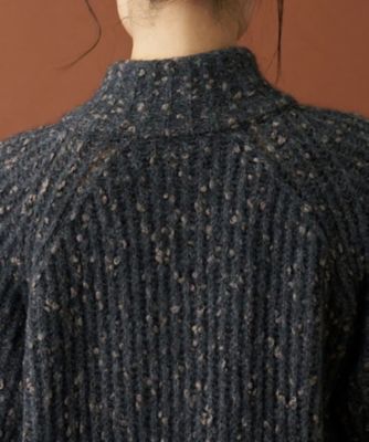 ハイネックニットジャケット【ＬＥ　ＴＲＩＣＯＴ　ＰＥＲＵＧＩＡ】